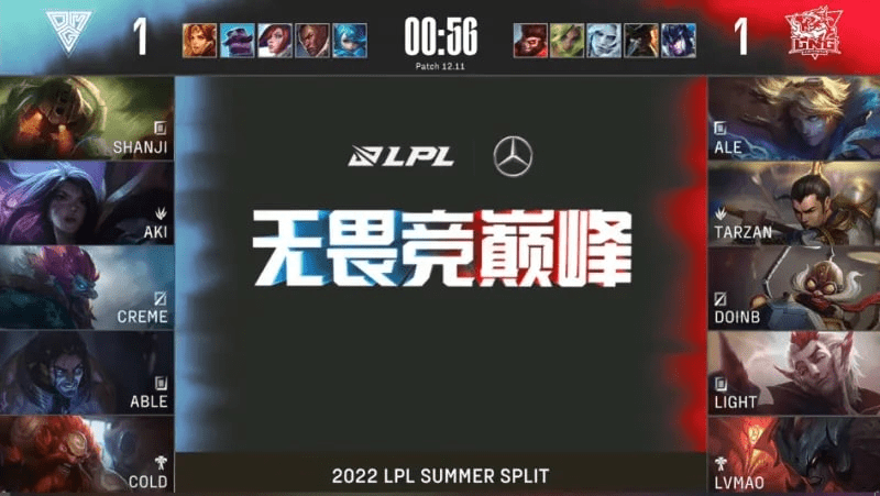 OMG 2-1 LNG：艾卡西亚暴雨倾泻峡谷，OMG斩落LNG拿到首胜