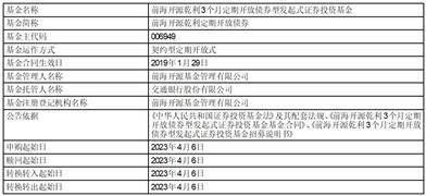 前海开源乾利3个月定期开放债券型 发起式证券投资基金开放申购、赎回、 转换业务的公告