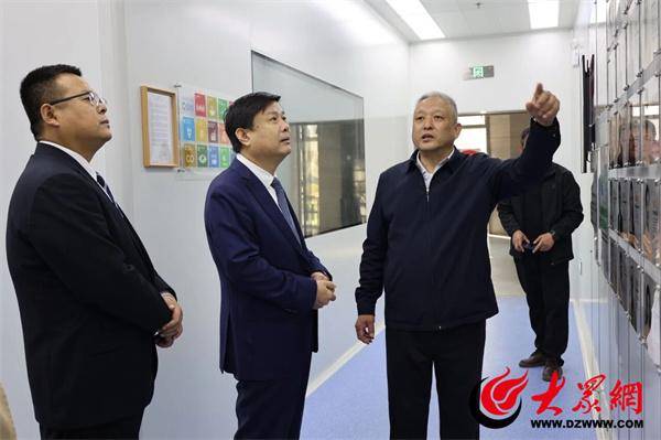 滨州市市场监督管理局党组书记、局长王兵到山东省滨州畜牧兽医研究院调研