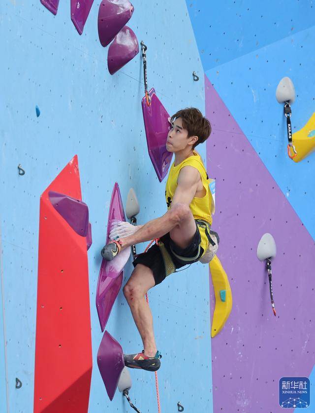 全运会丨攀岩项目开赛